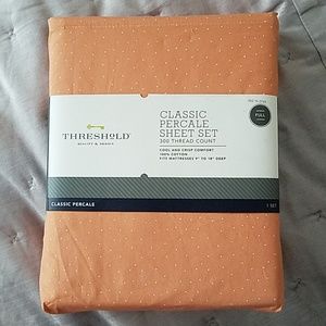 Percale sheet set